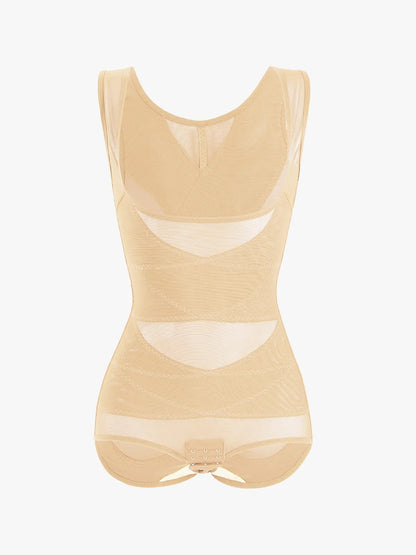 43 CurveCutie Open Bust Tummy Control Brief Bodysuit